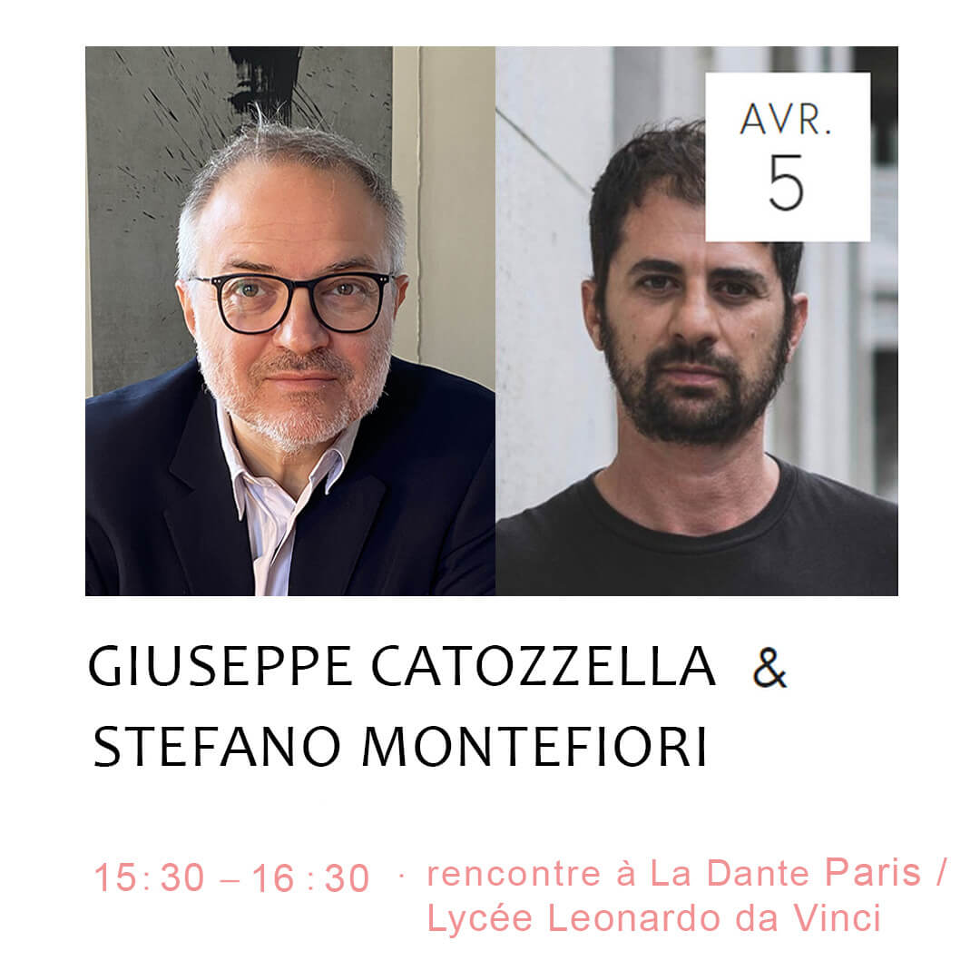 Italissimo 2024. Giuseppe Catozzella et Stefano Montefiori à La Dante Paris