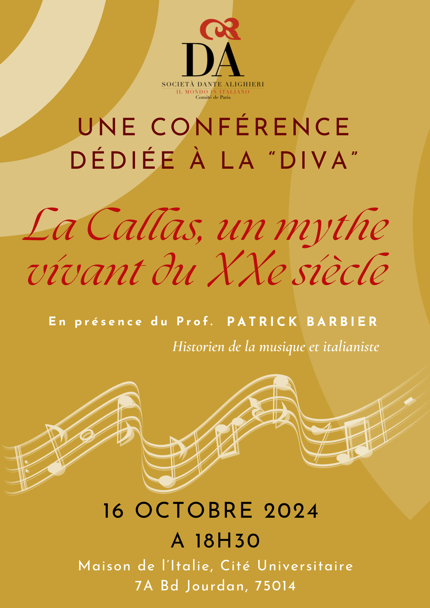 La Callas, un mythe vivant du XXe siècle @ Maison de l'Italie