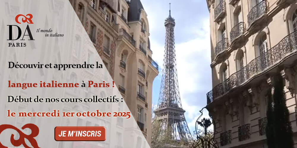 Cours d'italien à Paris 2025
