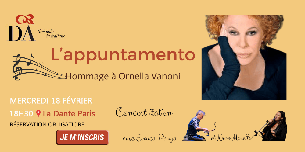 L'appuntamento. Hommage à Ornella Vanoni